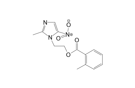 2-(2-Methyl-5-nitro-1H-imidazol-1-yl)ethyl 2-methylbenzoate