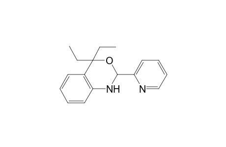 4,4-Diethyl-2-pyridin-2-yl-1,4-dihydro-2H-benzo[d][1,3]oxazine
