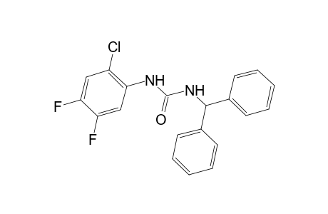 N-benzhydryl-N'-(2-chloro-4,5-difluorophenyl)urea