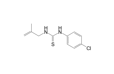 1-(4-Chlorophenyl)-3-(2-methylallyl)thiourea