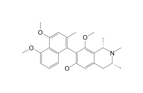 6-O-DEMETHYL-8-O-METHYL-7-EPI-ANCISTROBrEVINE-D