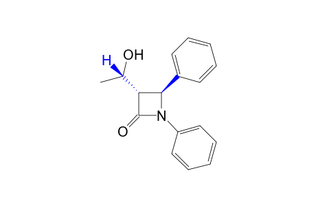 rel-{[3-(1S)],3S,4S}-1,4-diphenyl-3-(1-hydroethyl)-2-azetidinone