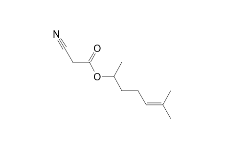 5-methyl-5-hepten-2-ol, cyanoacetate