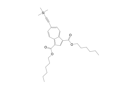 DIHEXYL-6-TRIMETHYLSILYLETHYNYLAZULENE-1,3-DICARBOXYLATE