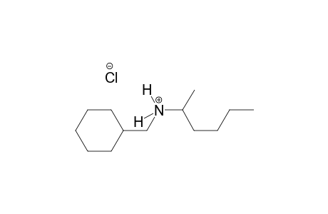 N-(cyclohexylmethyl)-2-hexanaminium chloride