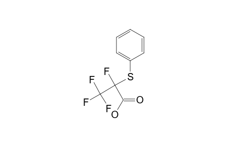 1,2,2,2-Tetrafluoro-2-(thiophenyl)-propanoic-acid