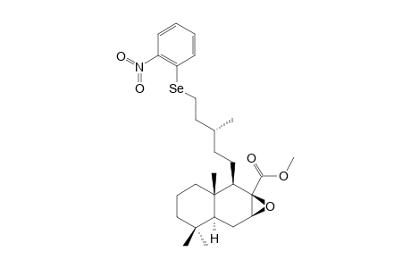 METHYL-15-ORTHO-NITROPHENYLSELENO-7-BETA,8-BETA-EPOXY-LABDAN-17-OATE