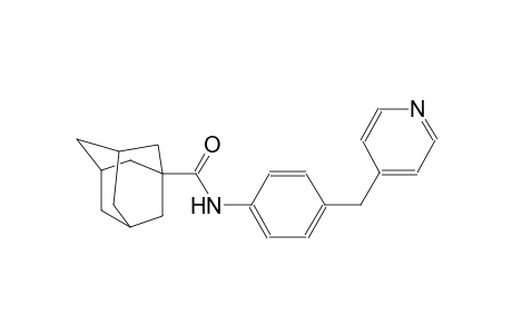 tricyclo[3.3.1.1~3,7~]decane-1-carboxamide, N-[4-(4-pyridinylmethyl)phenyl]-