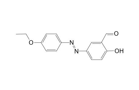 5-[(E)-(4-Ethoxyphenyl)diazenyl]-2-hydroxybenzaldehyde