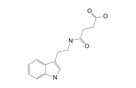 N-[2-(indol-3-yl)ethyl]succinamic acid