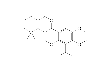 3-(3-ISOPROPYL-2,4,5-TRIMETHOXYPHENYL)-5,5-DIMETHYLOCTAHYDRO-1H-ISOCHROMENE