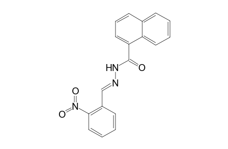 N-[(E)-(2-nitrobenzylidene)amino]-1-naphthamide