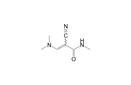 2-cyano-3-(dimethylamino)-N-methylacrylamide