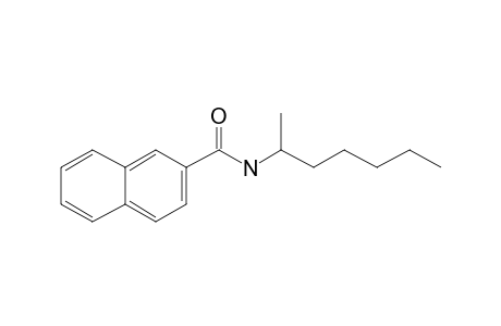 2-Naphthamide, N-(hept-2-yl)-