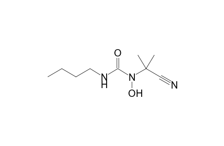 3-Butyl-1-(1-cyano-1-methyl-ethyl)-1-hydroxy-urea