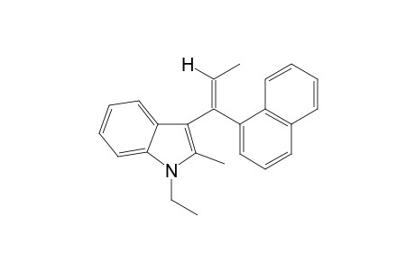 1-Ethyl-2-methyl-3-(1-naphthyl-1-propen-1-yl)-1H-indole II