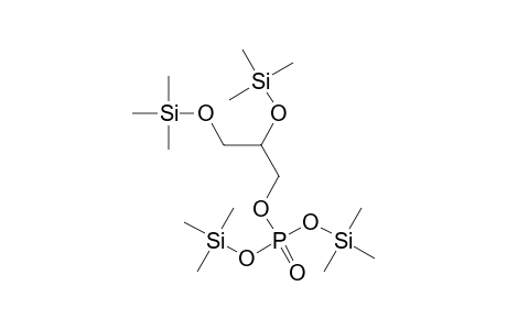 Phosphoric acid, bis(trimethylsilyl) 2,3-bis[(trimethylsilyl)oxy]propyl ester