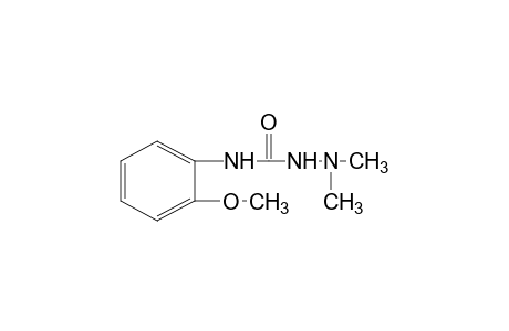 1,1-dimethyl-4-(o-methoxyphenyl)semicarbazide