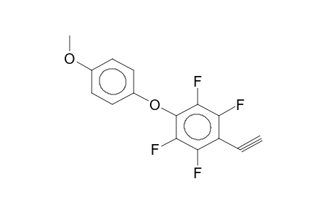 4-(4-METHOXYPHENOXY)-2,3,5,6-TETRAFLUOROPHENYLACETYLENE