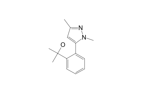 5-(2-(ALPHA-HYDROXYISOPROPYL)-PHENYL)-1,3-DIMETHYLPYRAZOLE