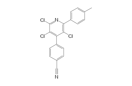 2,3,5-Trichloro-4-(4-cyanophenyl)-6-p-tolylpyridine