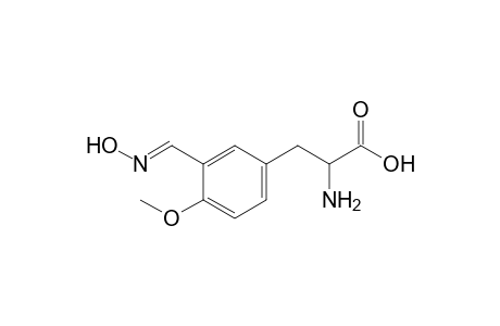 3-(3-formyl-4-methoxyphenyl)-L-alanine, (E)-oxime