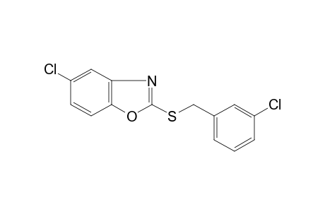 5-chloro-2-[(m-chlorobenzyl)thio]benzoxazole