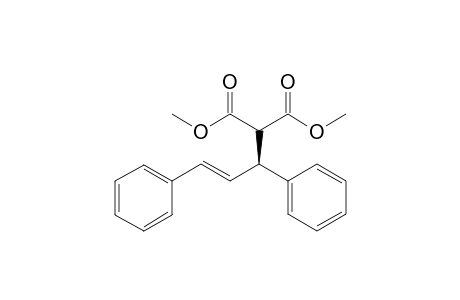 2-[(E,1S)-1,3-diphenylallyl]malonic acid dimethyl ester