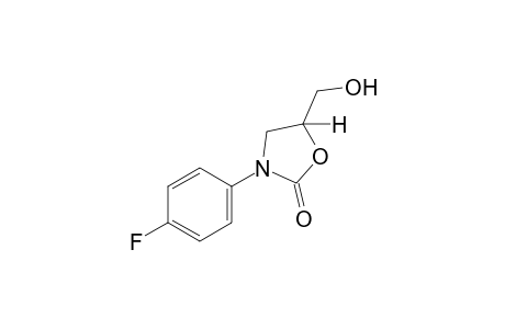 3-(p-fluorophenyl)-5-(hydroxymethyl)-2-oxazolidinone