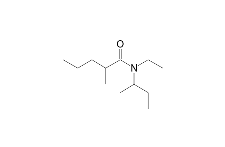 Valeramide, 2-methyl-N-(2-butyl)-N-ethyl-