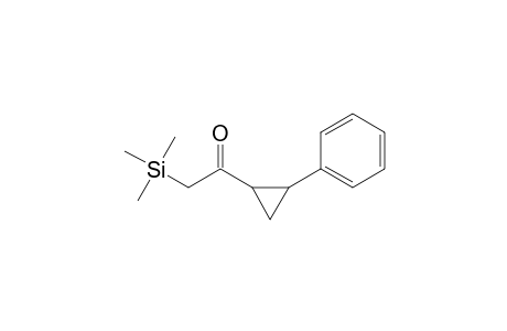 Ethanone, 1-(2-phenylcyclopropyl)-2-(trimethylsilyl)-