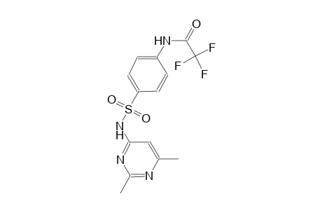 N-(4-{[(2,6-dimethyl-4-pyrimidinyl)amino]sulfonyl}phenyl)-2,2,2-trifluoroacetamide
