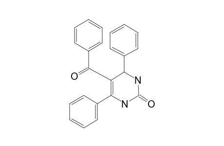 2-Oxo-5-benzoyl-4,6-diphenyl-1,2,3,4-tetrahydropyrimidine