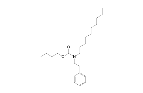 Carbonic acid, monoamide, N-(2-phenylethyl)-N-decyl-, butyl ester