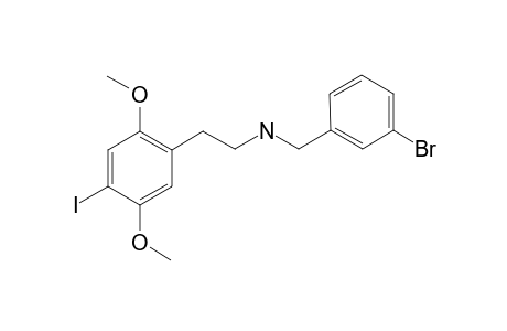 N-(3-Bromobenzyl)-2,5-dimethoxy-4-iodophenethylamine