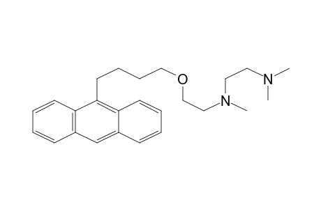 Anthracene, 9-(8,11-dimethyl-8,11-diaza-5-oxadodec-1-yl)-