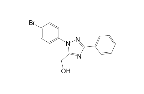 1-(p-bromophenyl)-3-phenyl-1H-1,2,4-triazole-5-methanol