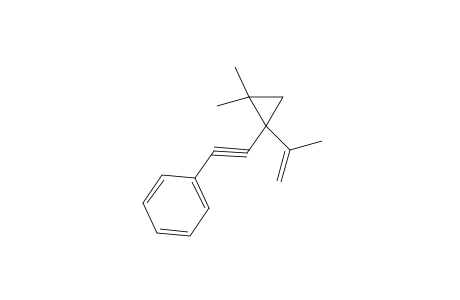 Cyclopropane, 1,1-dimethyl-2-(1-methylethenyl)-2-phenylethynyl-