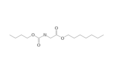 Glycine, N-butoxycarbonyl-, heptyl ester