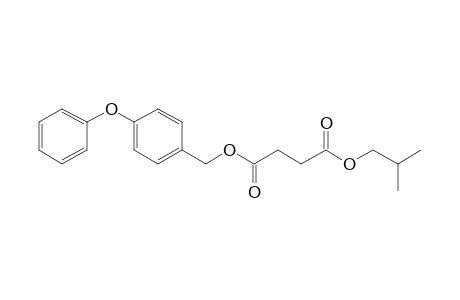 Succinic acid, isobutyl 4-phenoxybenzyl ester