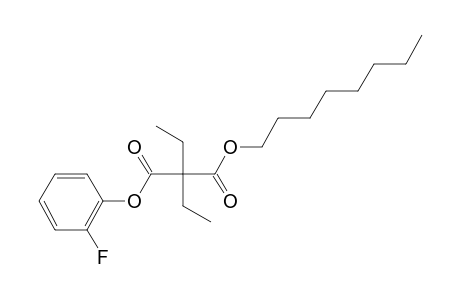 Diethylmalonic acid, 2-fluorophenyl octyl ester