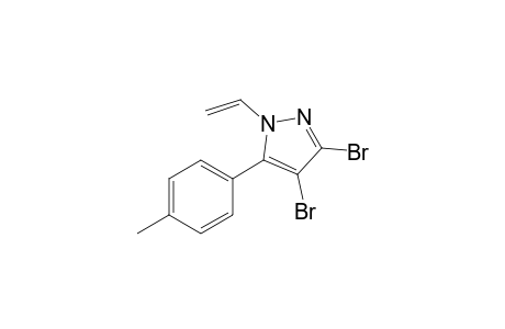 3,4-Dibromo-5-p-tolyl-1-vinyl-1H-pyrazole