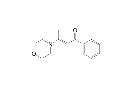 2-Buten-1-one, 3-(4-morpholinyl)-1-phenyl-