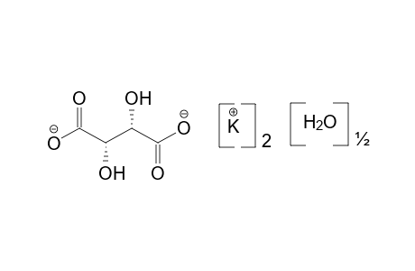 POTASSIUM D-TARTRATE, HEMIHYDRATE