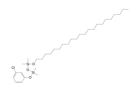 Silane, (3-chlorophenyloxy)dimethyl(docosyloxydimethylsilyloxy)-