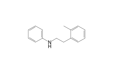 N-[2-(2-methylphenyl)ethyl]aniline