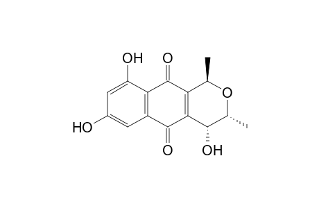 (1R,3R,4R)-4,7,9-trihydroxy-1,3-dimethyl-3,4-dihydro-1H-benzo[g]isochromene-5,10-quinone