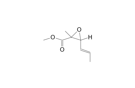 OXIRANECARBOXYLIC ACID, 2-METHYL-3-(1-PROPENYL)-METHYL ESTER