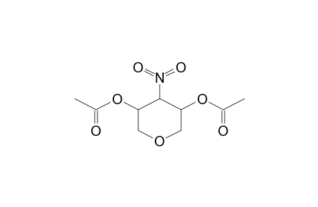 Acetic acid, 5-acetoxy-4-nitrotetrahydropyran-3-yl ester