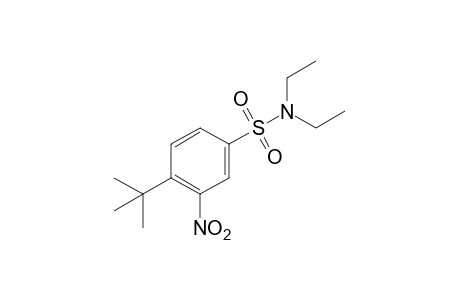 4-tert-butyl-N,N-diethyl-3-nitrobenzenesulfonamide